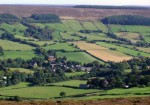Rosedale Abbey from the Moors