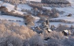 Rosedale Abbey In Winter