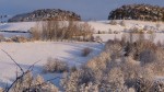 Rosedale Abbey In Winter Snow