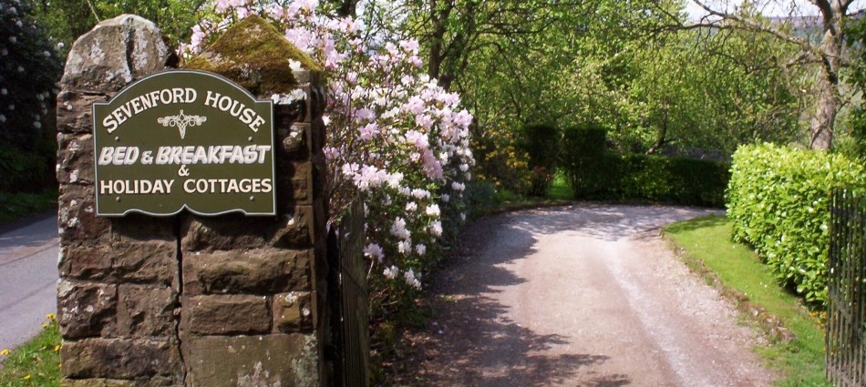 Sevenford House Bed and Breakfast Entrance